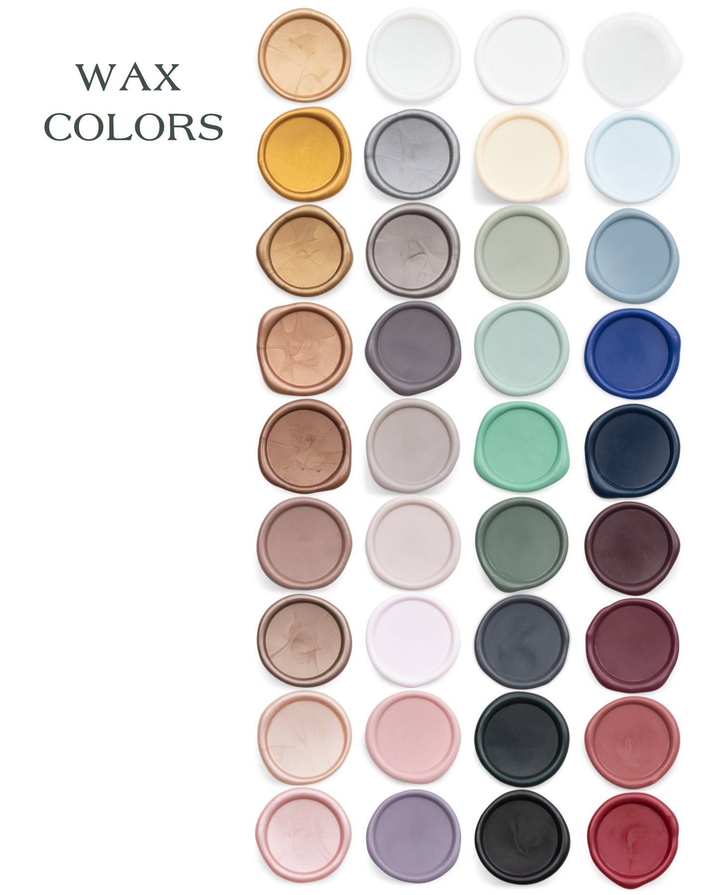 Wax Seals - Blooming Crest Collection