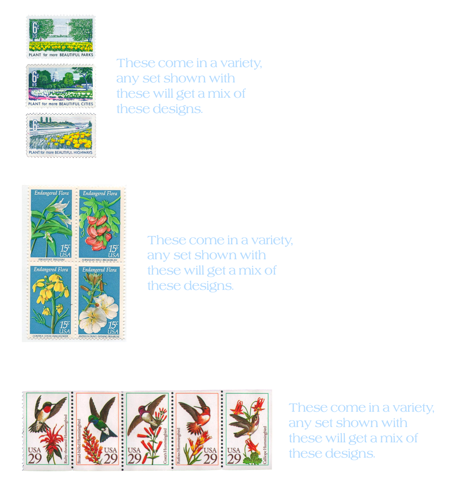 Postage for Delaney + Joseph