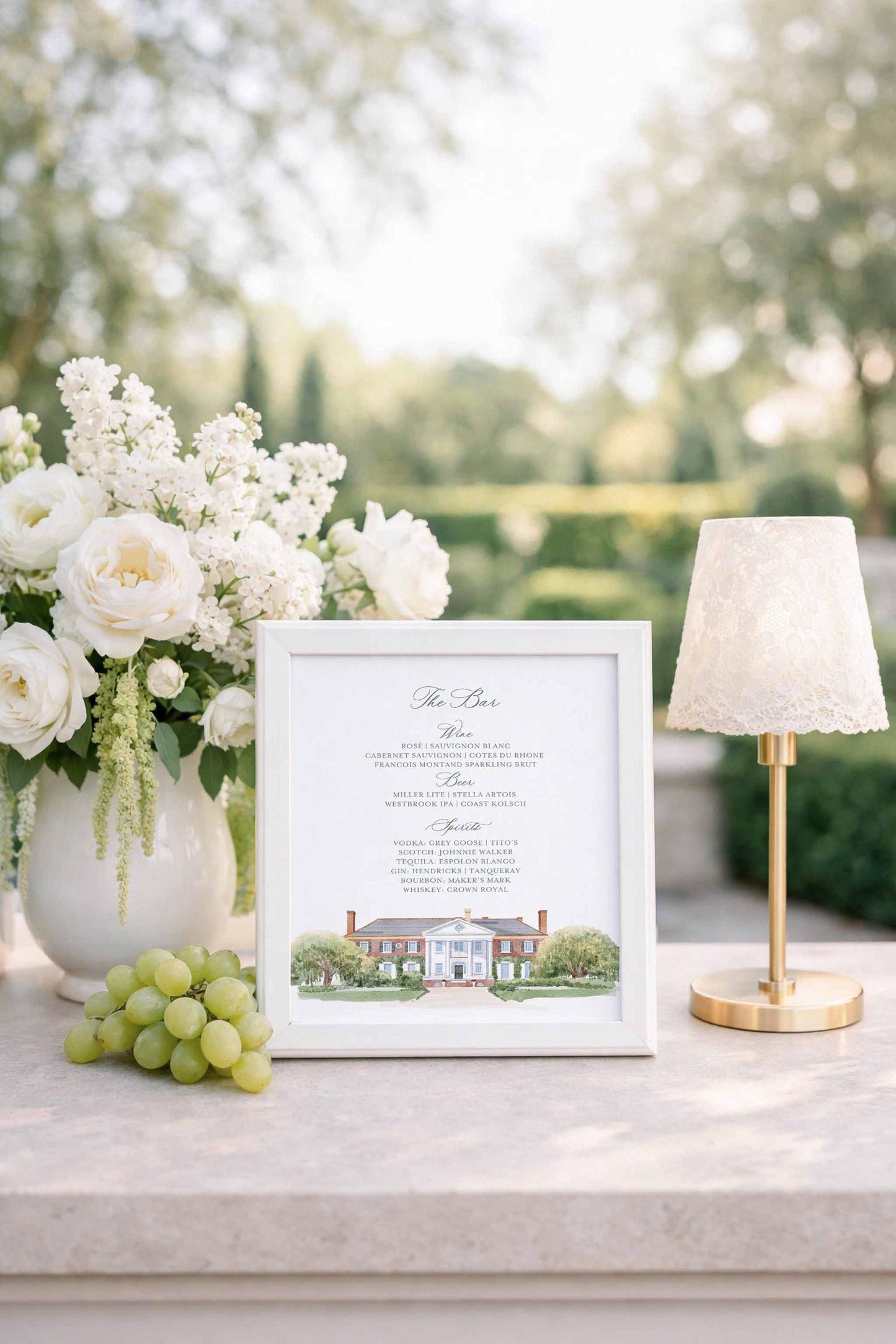 Boone Hall Wedding Template Bundle