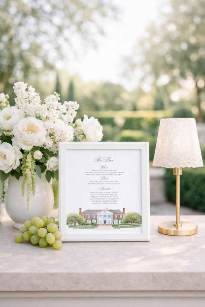 Boone Hall Wedding Template Bundle