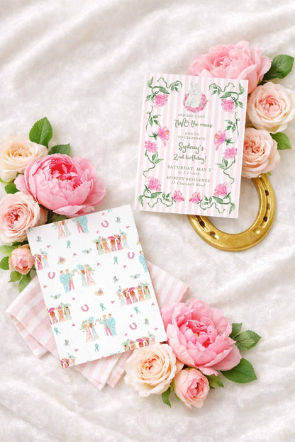 Kentucky Derby Birthday Invitation Template