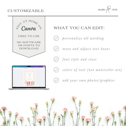 Kentucky Derby Birthday Invitation Template
