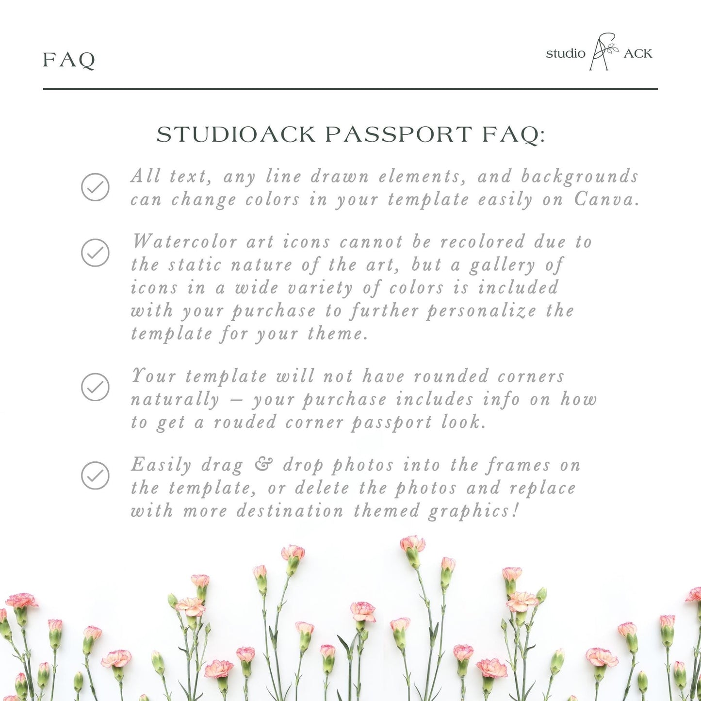 Tropical Wedding Passport Invitation Template