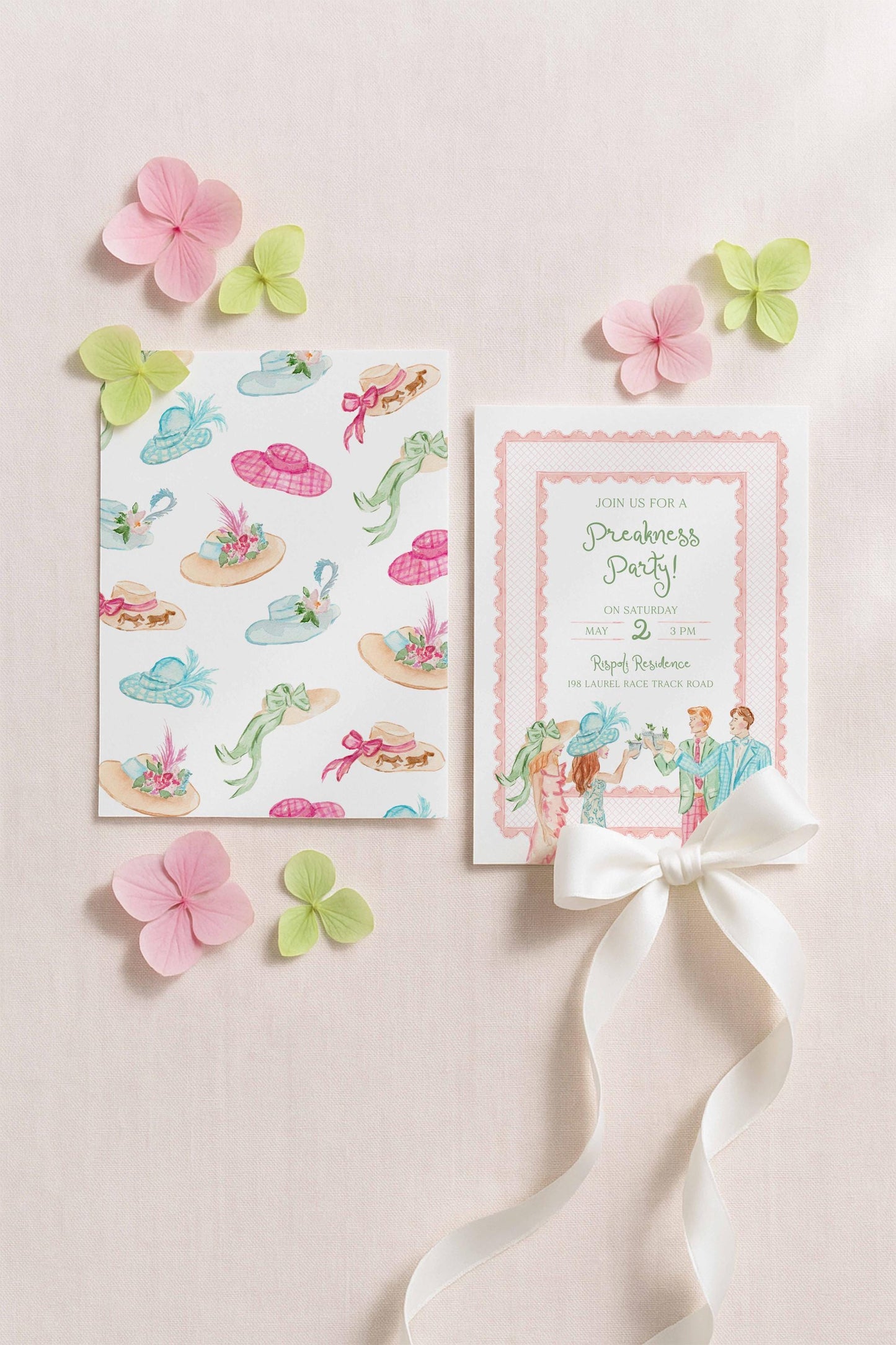 Preakness Party Invitation Template