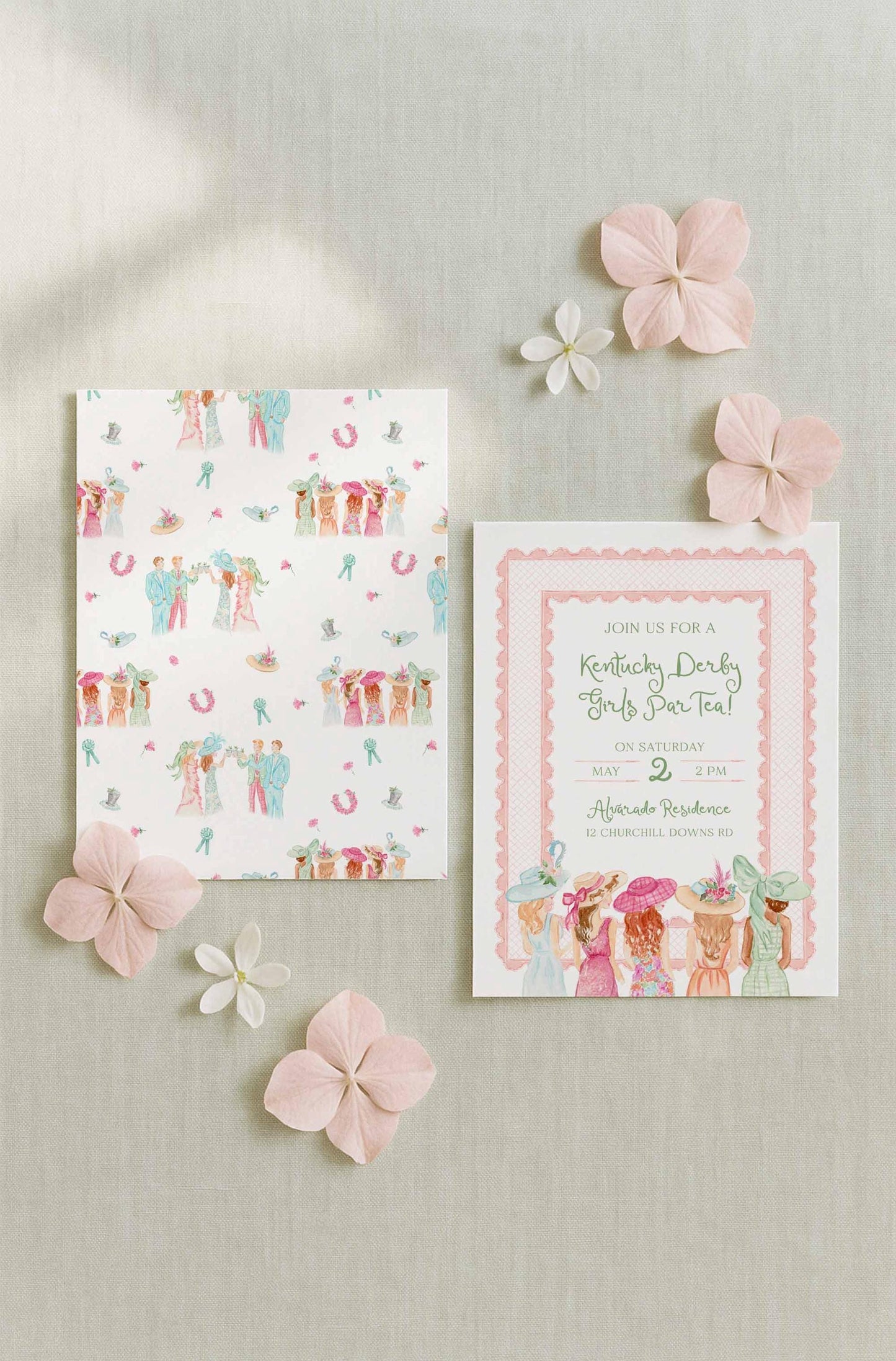 Kentucky Derby Party Invitation Template