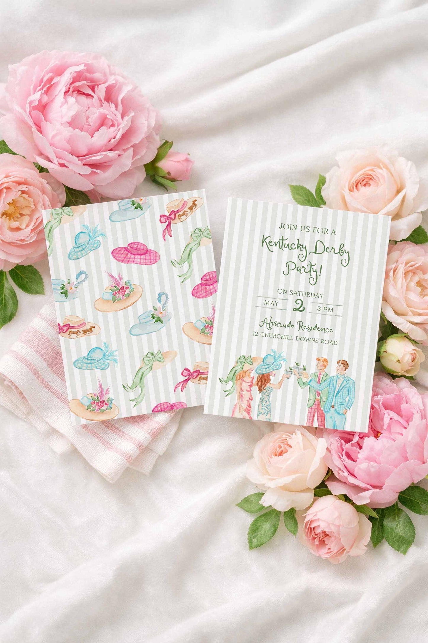Kentucky Derby Party Invitation Template