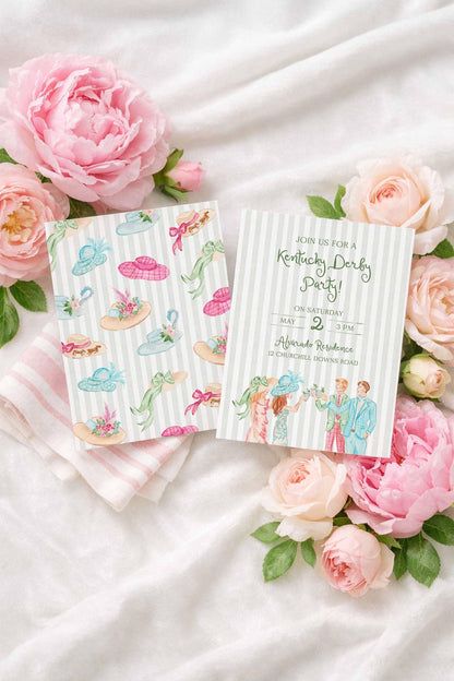 Kentucky Derby Party Invitation Template