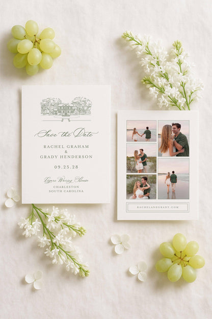 Legare Waring House Save the Date Template