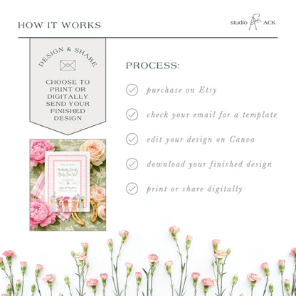 Kentucky Derby Party Invitation Template