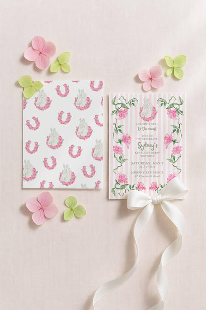 Kentucky Derby Birthday Invitation Template