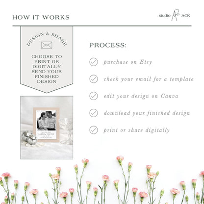 Modern Save the Date Digital Download