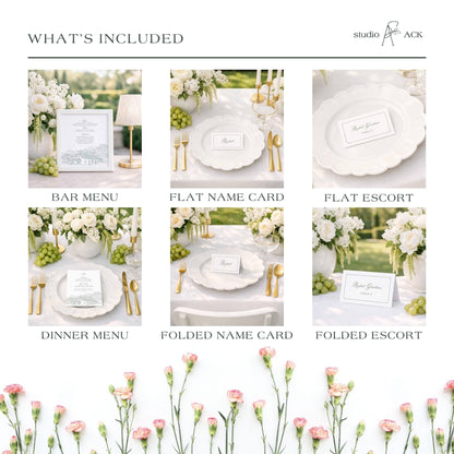 Magnolia Carriage House Wedding Template Bundle