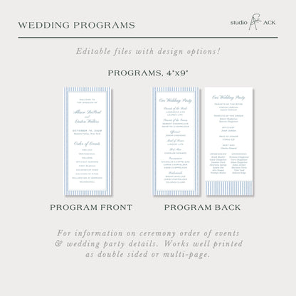 Wedding Programs