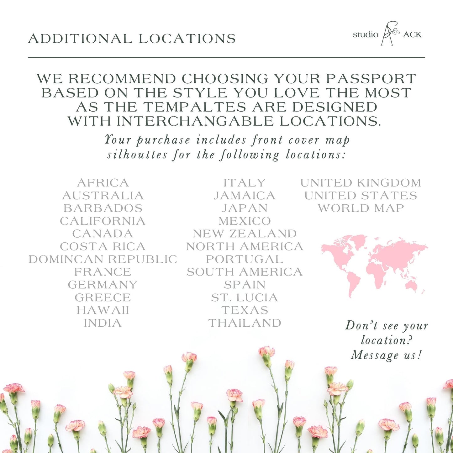 Pink & Orange Tropical Wedding Passport Invitation Template