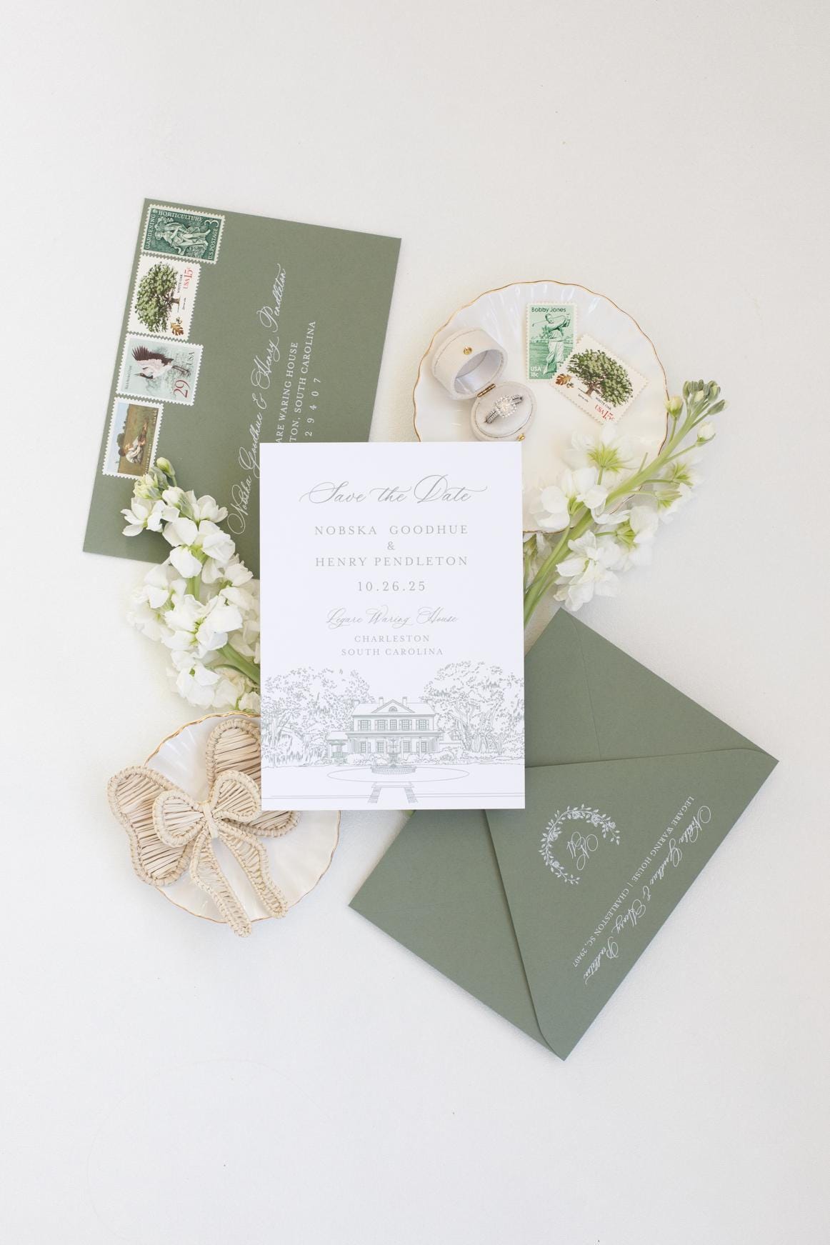 Legare Waring House Save the Date Template