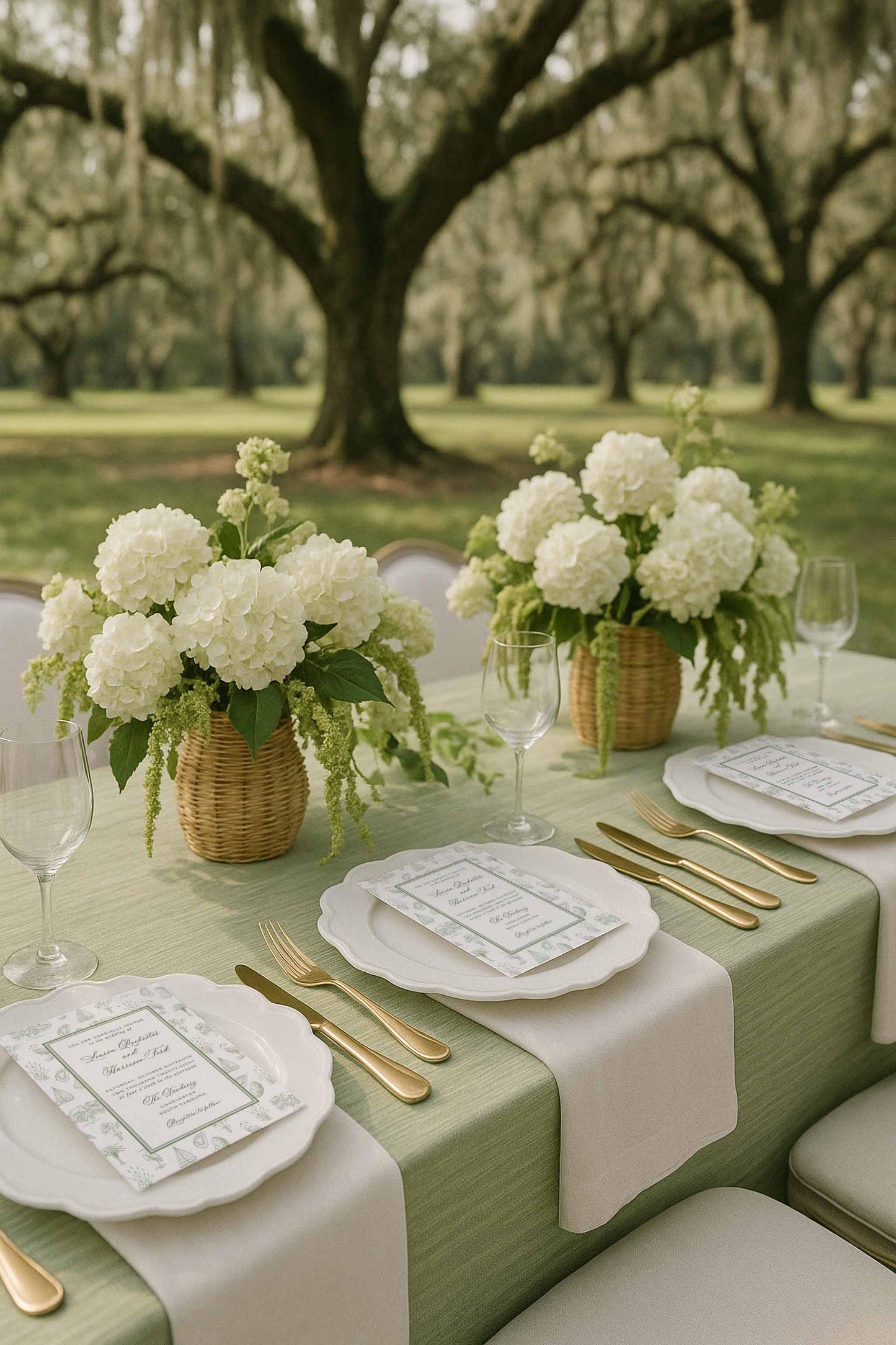 Southern Toile Wedding Template Bundle