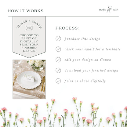The image is a collage of various images, including a floral arrangement, a table setting, and a printed design. The text in the image provides information about the design and sharing process, but it does not contain any descriptive text about the individual images.