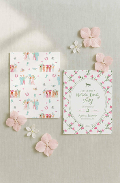 Kentucky Derby Party Invitation Template