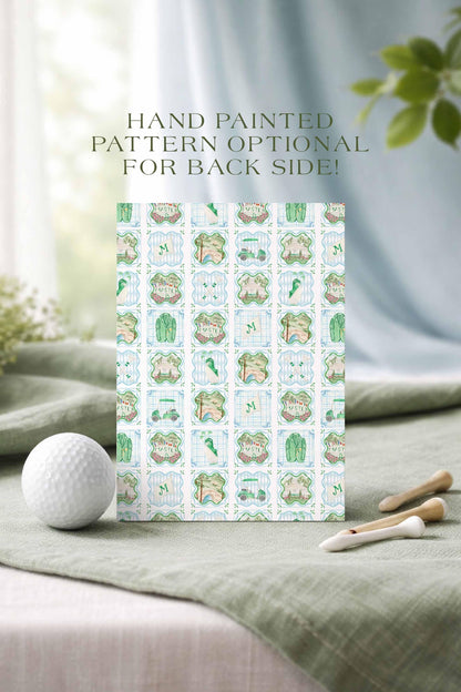 Golf Party Invitation Template