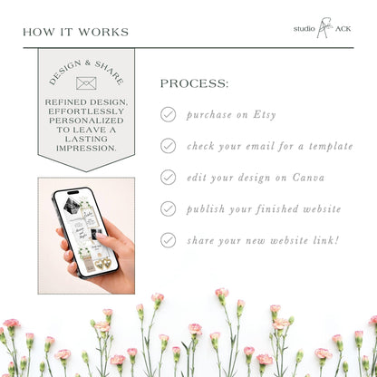 Old Money Striped Wedding Website Template