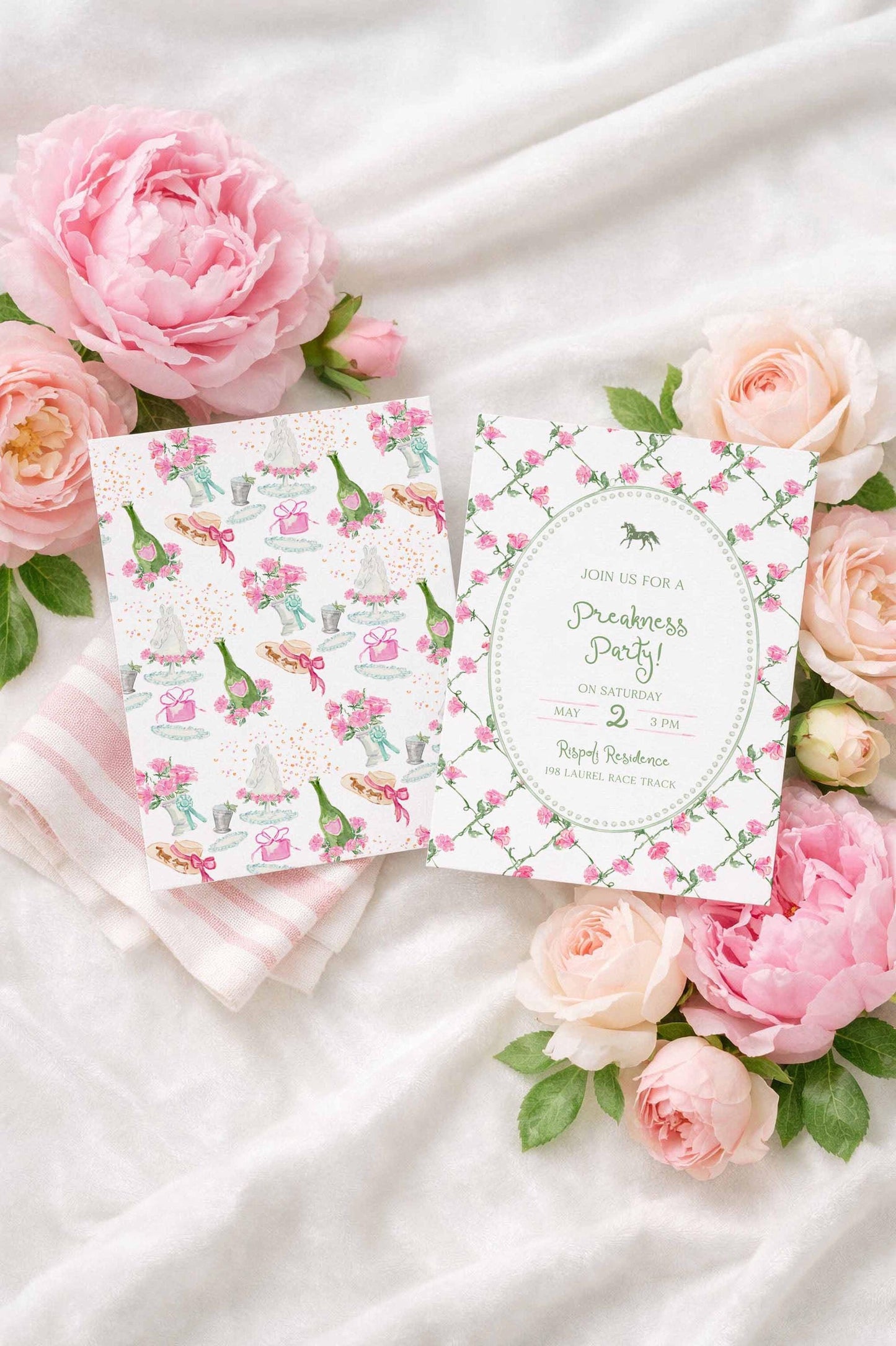 Preakness Party Invitation Template