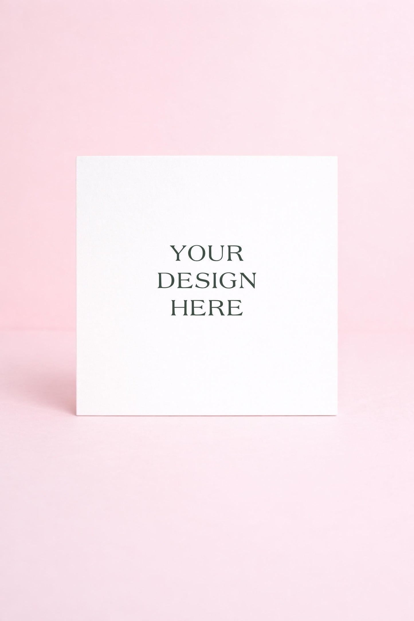 5x5 Card Professional Printing | 5" Square Card Stock Prints with Optional Envelopes | Template Printing from studioACK
