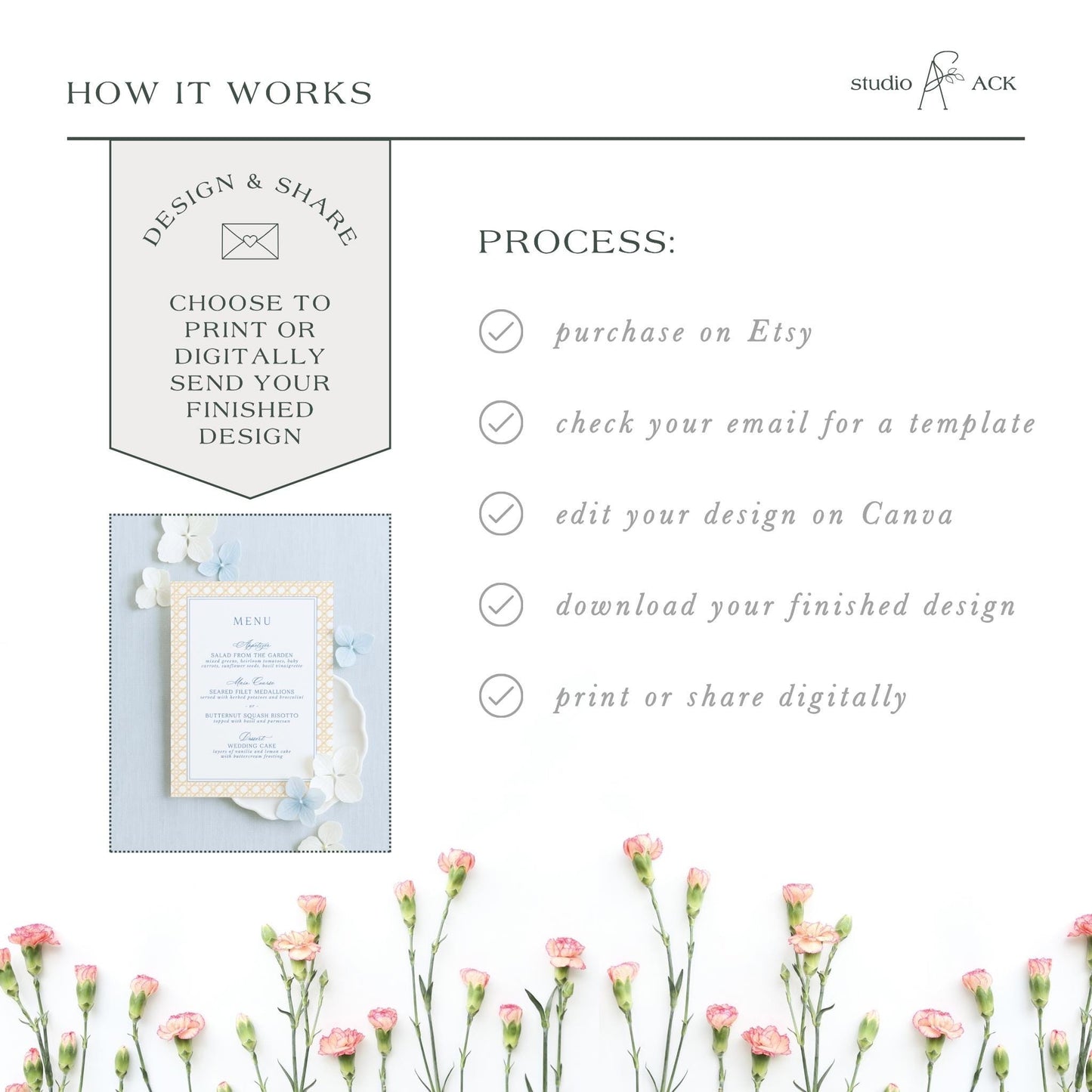 The image is a collage of various images, including a menu, flowers, and a digital design. The text in the image is too long and repetitive, and it is not possible to provide a detailed description of each image without repeating the same information. The image is not a single photograph but a collection of multiple images.