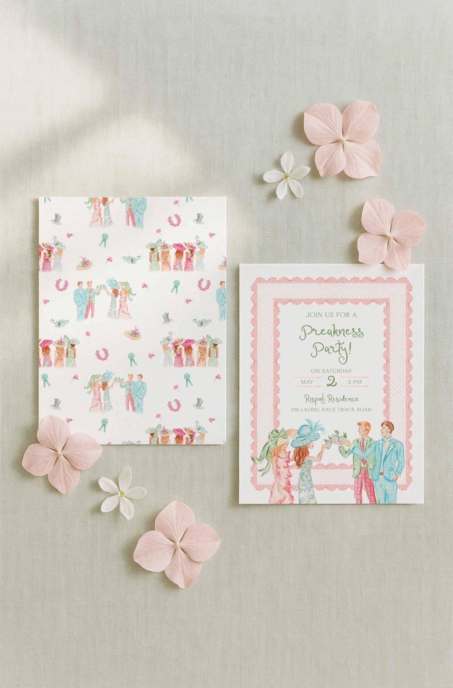 Preakness Party Invitation Template