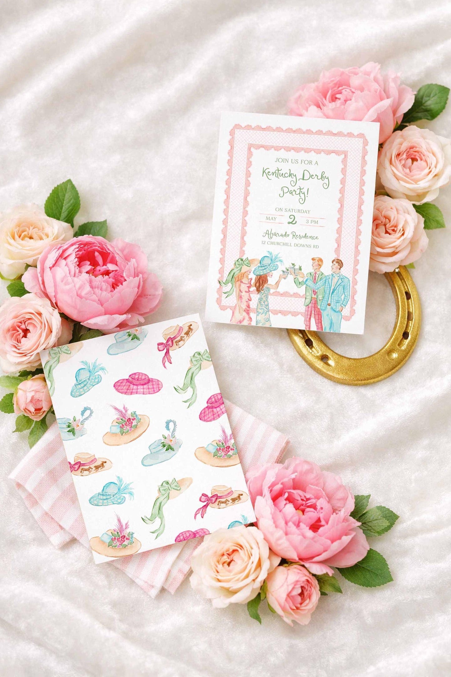 Kentucky Derby Birthday Invitation Template