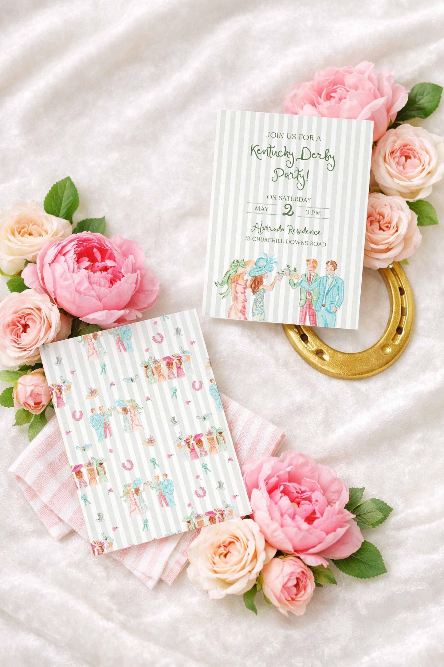 Kentucky Derby Party Invitation Template