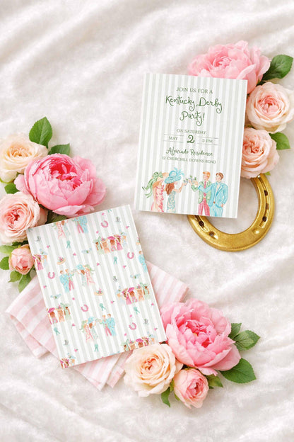 Kentucky Derby Party Invitation Template