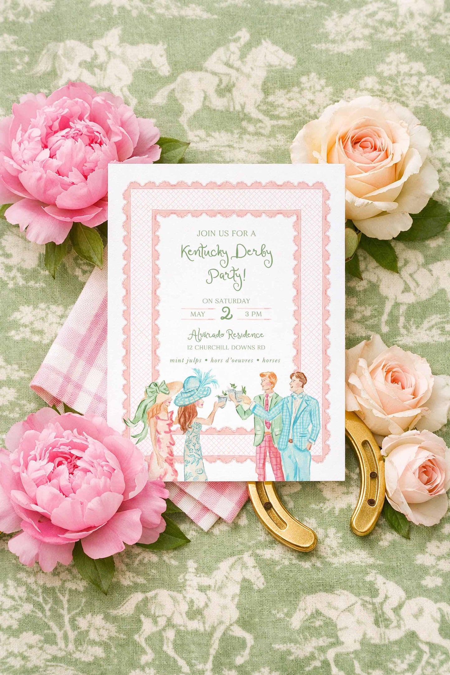 Kentucky Derby Party Invitation Template