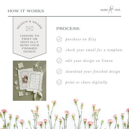 Southern Toile Wedding Template Bundle