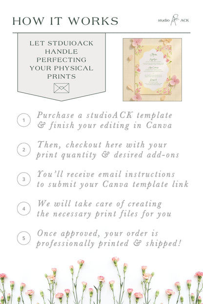 5x7 Card Professional Printing