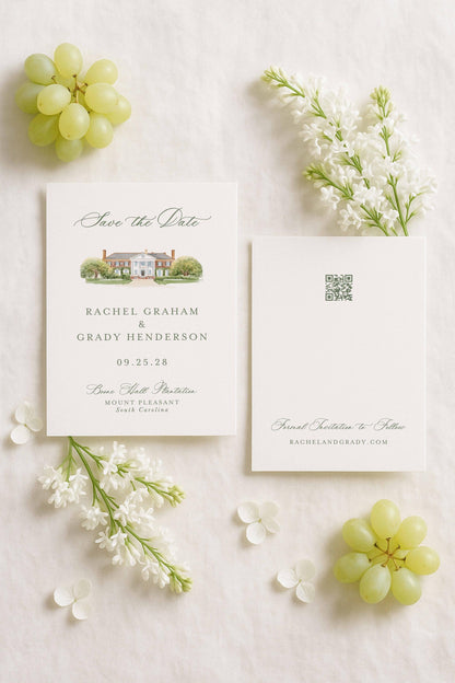 Boone Hall Save the Date Template
