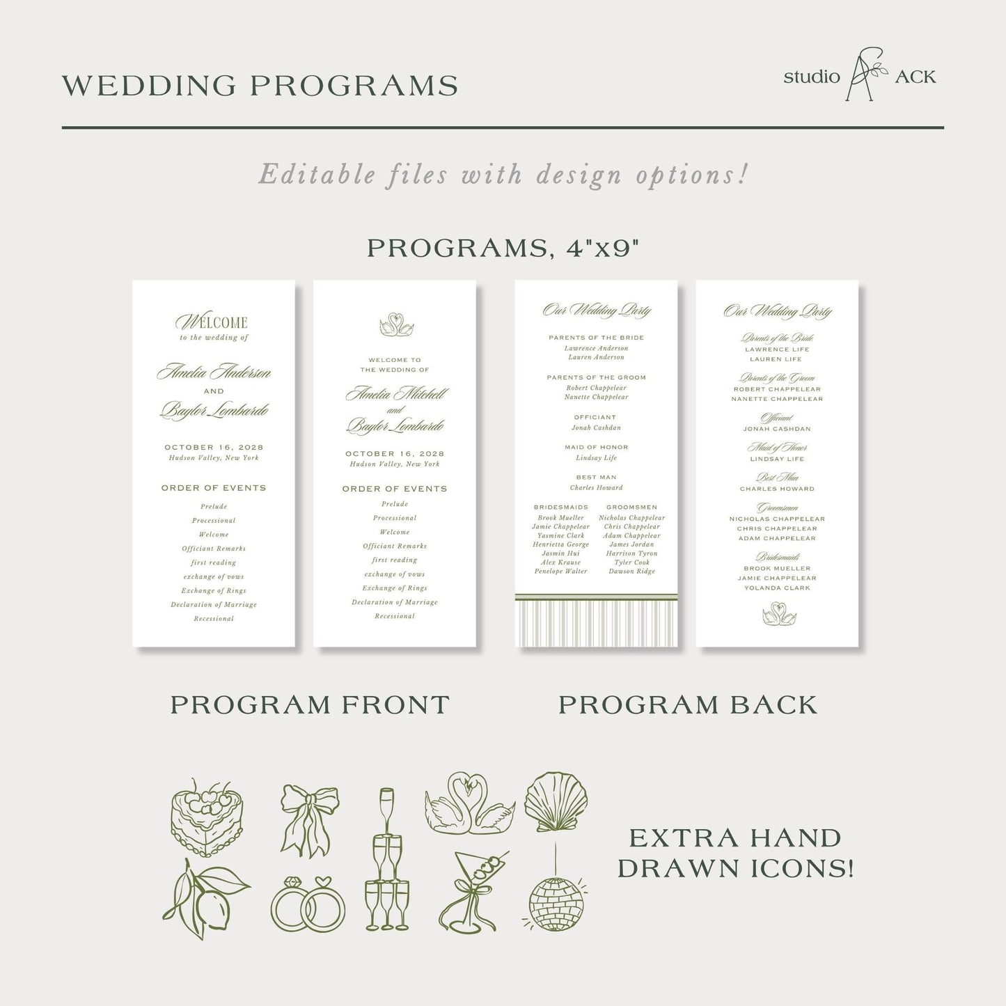 Wedding Programs