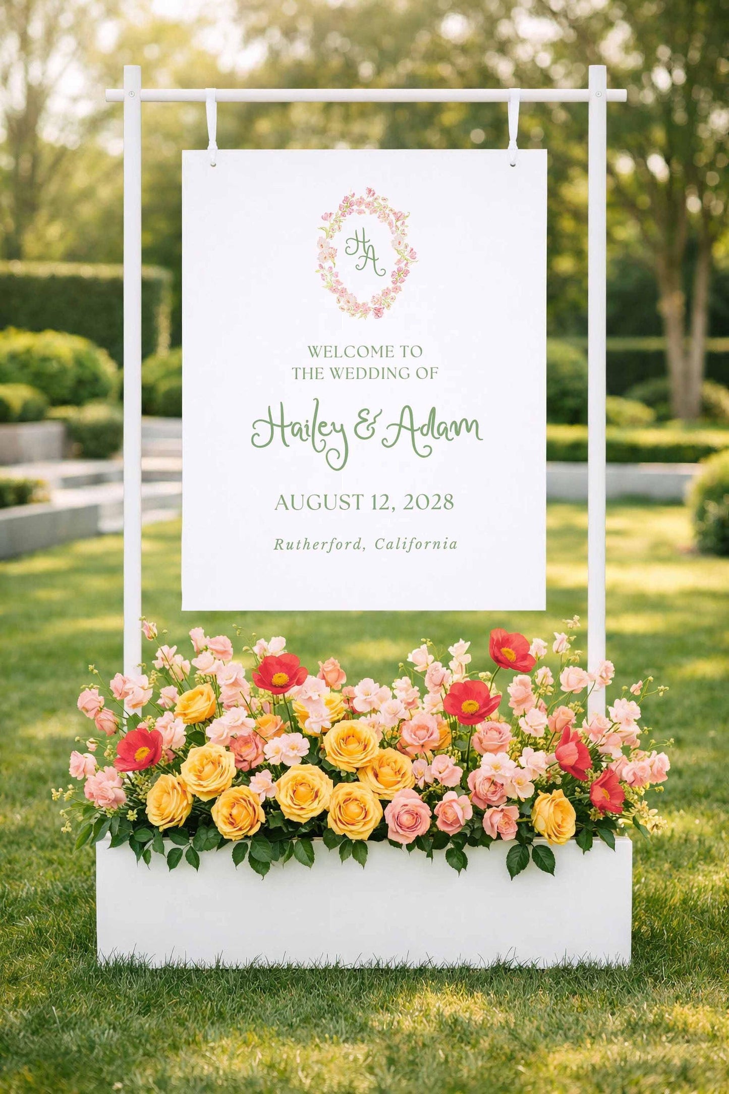 Whimsical Garden Wedding Template Bundle