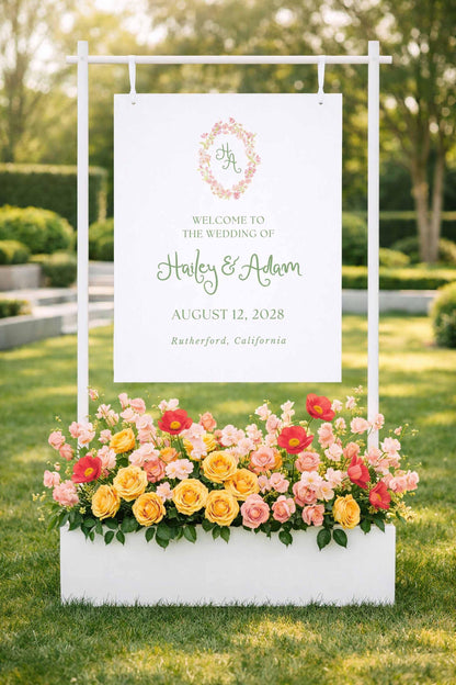 Whimsical Garden Wedding Template Bundle