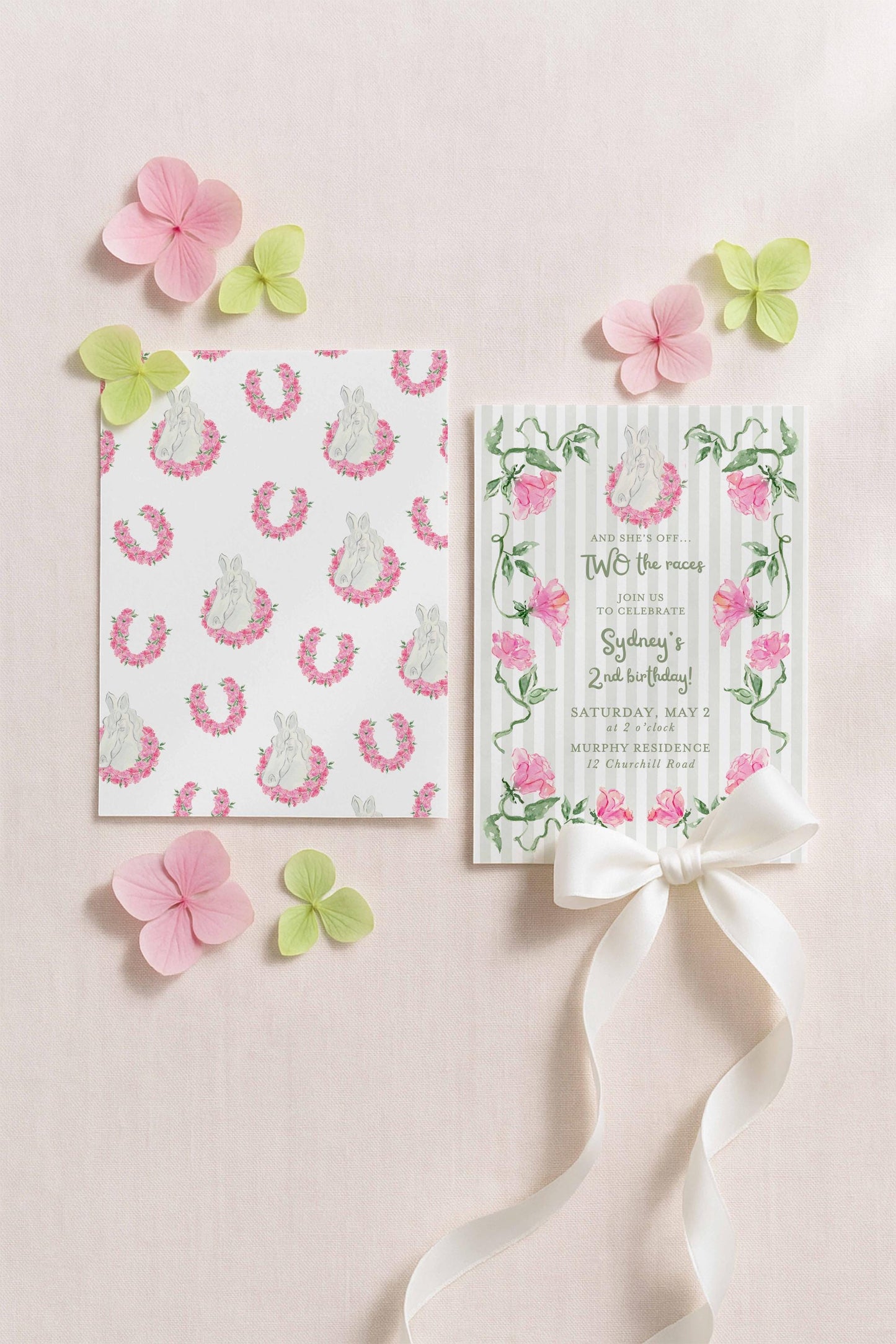 Kentucky Derby Birthday Invitation Template