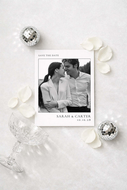 Modern Save the Date Digital Download