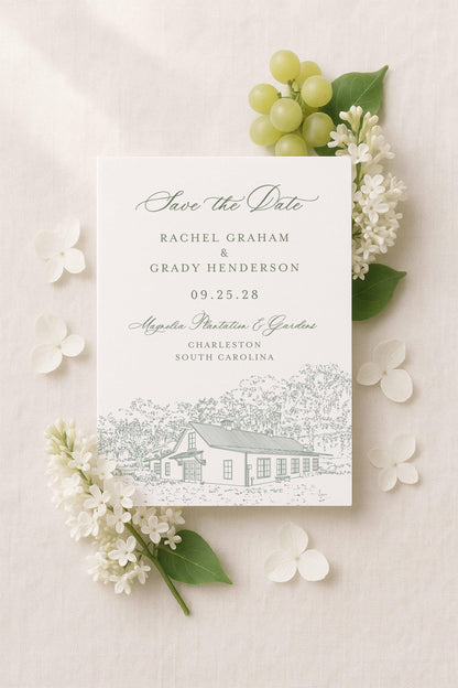Magnolia Carriage House Wedding Template Bundle