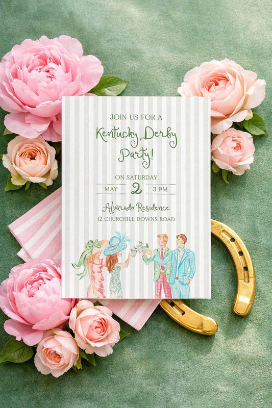 Kentucky Derby Party Invitation Template