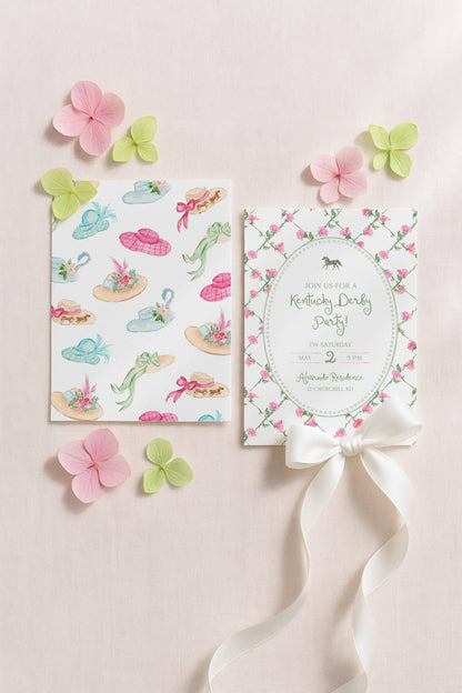 Kentucky Derby Party Invitation Template