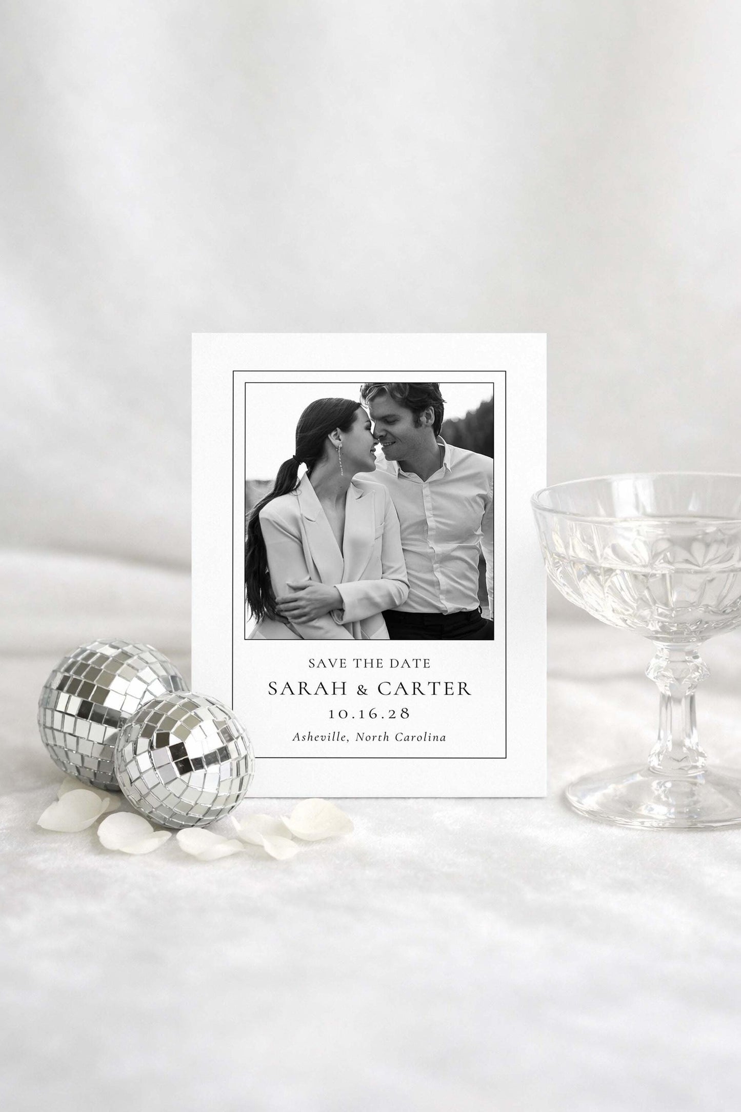 Modern Save the Date Digital Download
