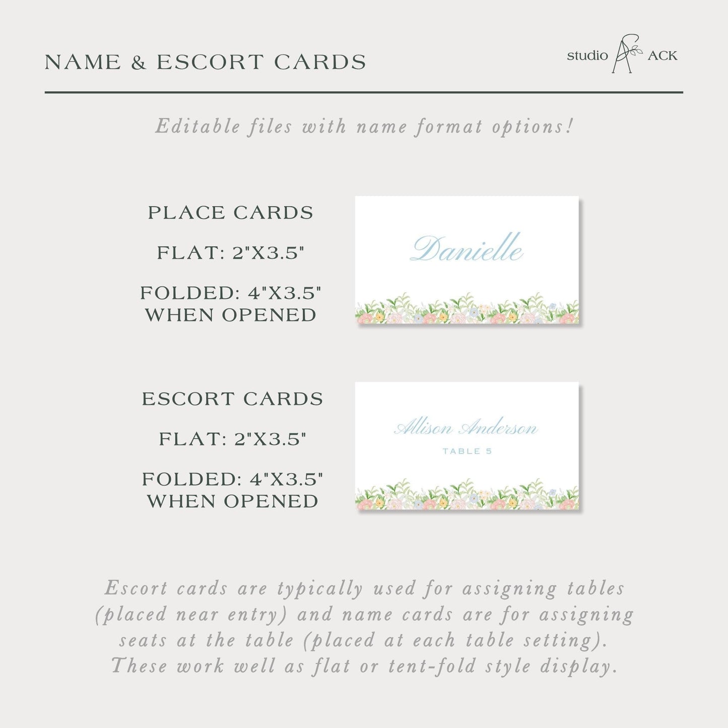 Colorful Floral Wedding Template Bundle