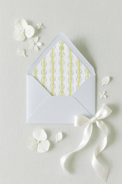 Fun Wavy Envelope Liner Template
