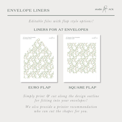Neutral Chinoiserie Wedding Invitation Suite Template