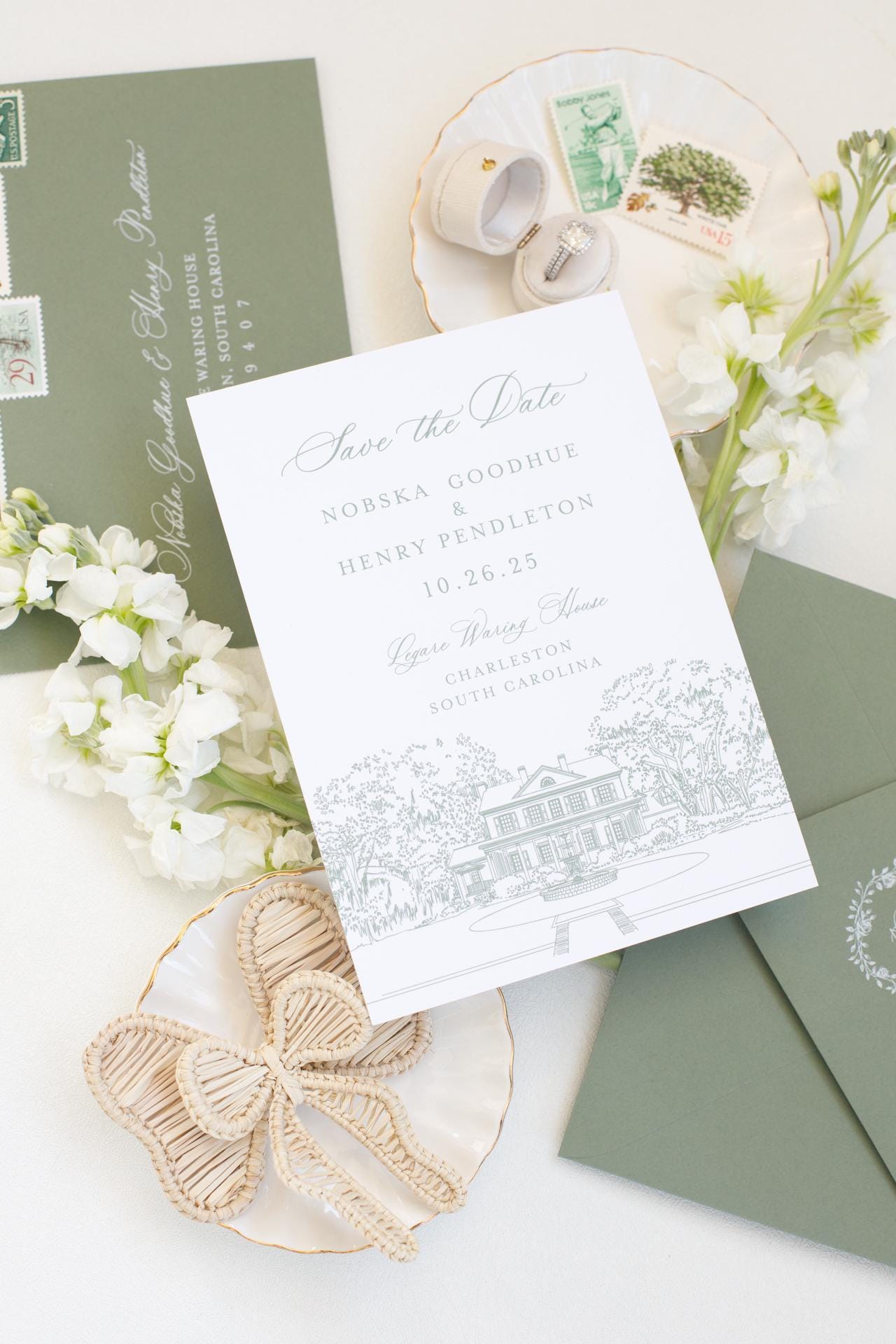 Legare Waring House Save the Date Template