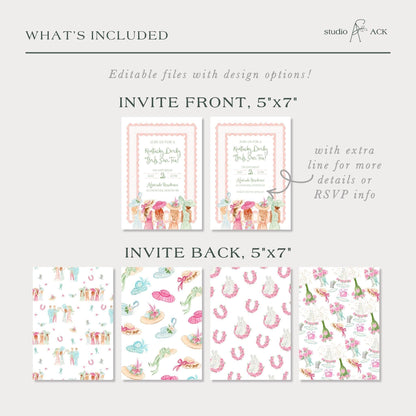 Kentucky Derby Party Invitation Template