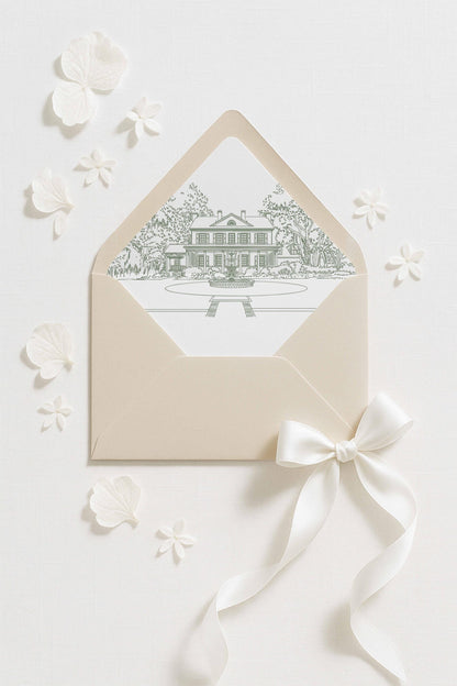 Legare Waring House Envelope Liner Template